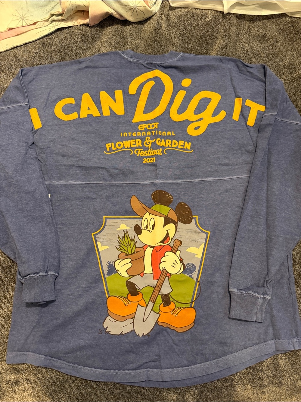 Disney Epcot Flower & Garden Festival 2021 Passholder Spirit Jersey